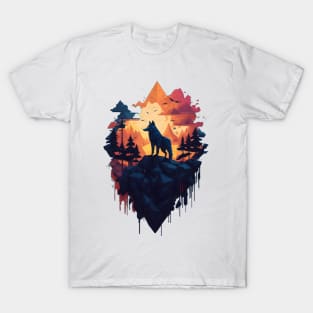 Alone wolf T-Shirt